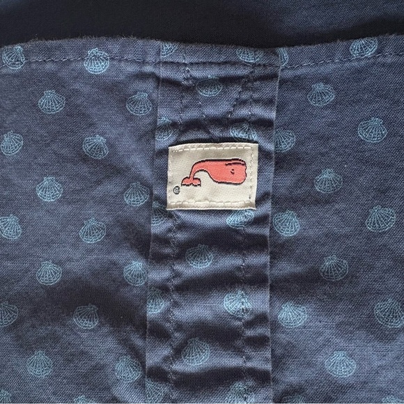 Vineyard Vines Blue Classic Fit Murray Short Sleeve Button Down Shirt XS - Picture 4 of 4